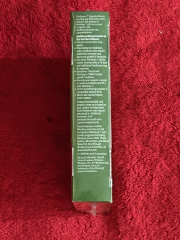 NEW Microsoft Windows 7 Home Premium Operating System Software Disc SEALED BOX gallery