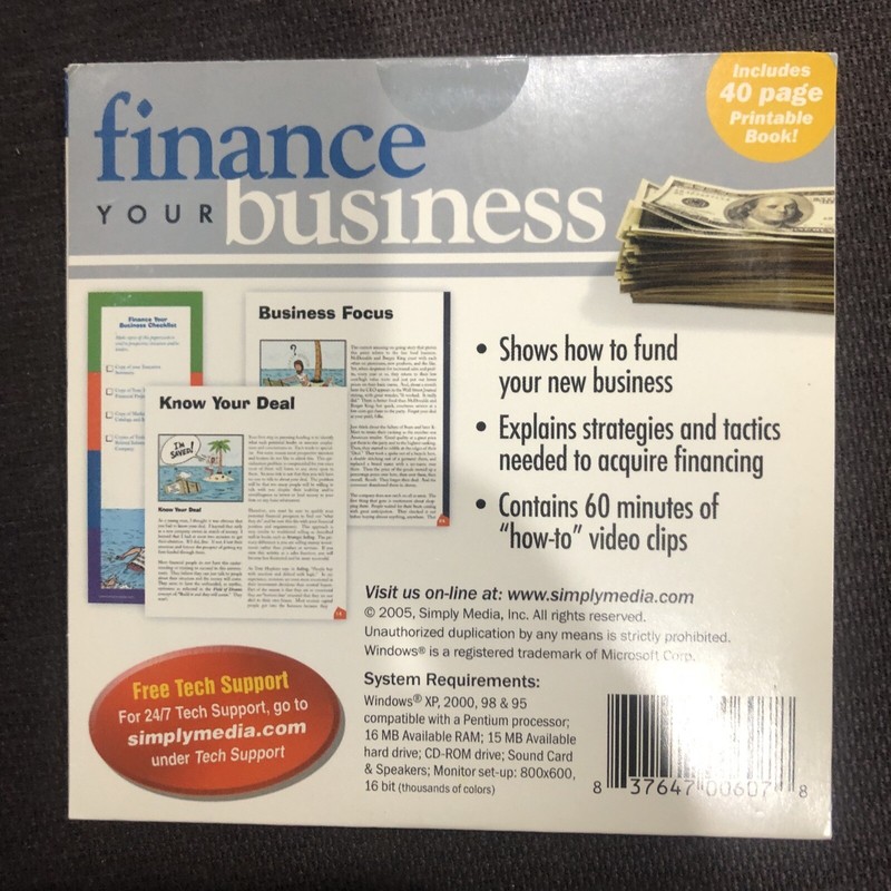Simply Media Finance Your Business Pc Cd Rom gallery