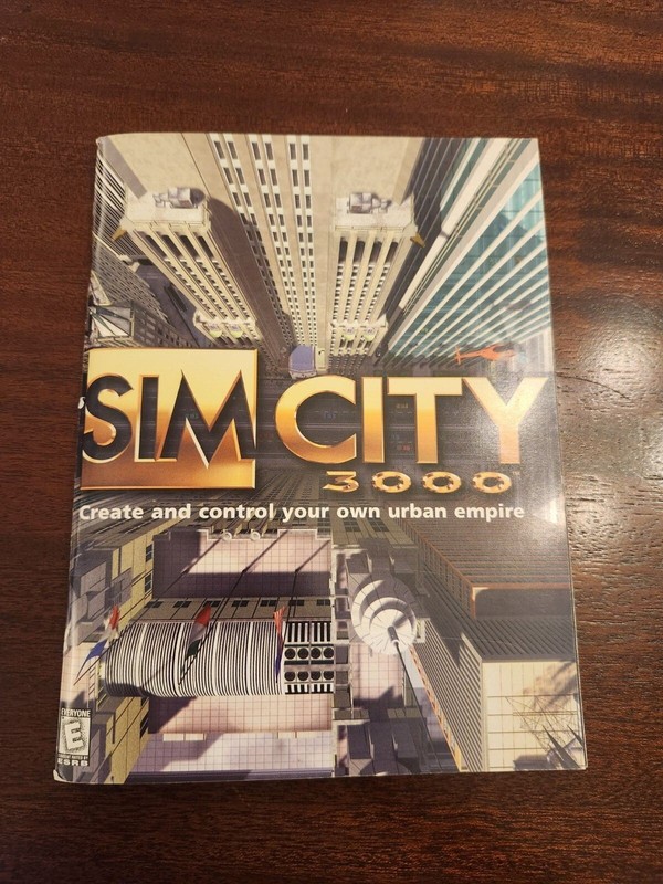 Sim City 2000 PC User's Manual, 3000 and 3000 Unlimited Game Manual Lot gallery