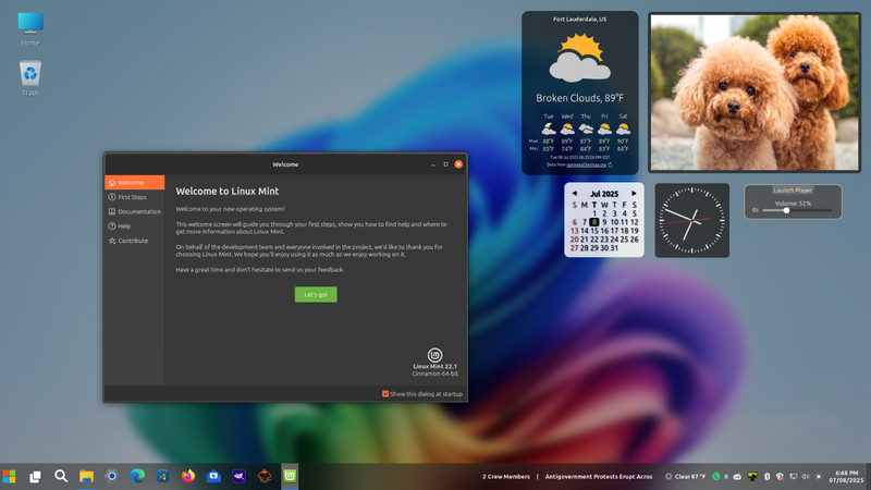 Linux Mint 22.1 Ultimate Upgrade for Microsoft Windows 10 (VM Included) #10 gallery
