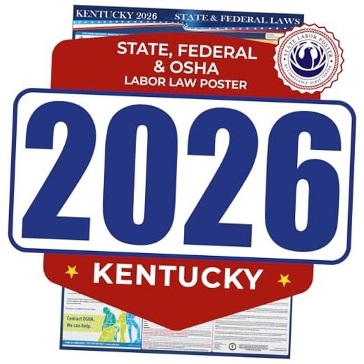 2026 Kentucky State and Federal Labor Law Poster - English Version - OSHA