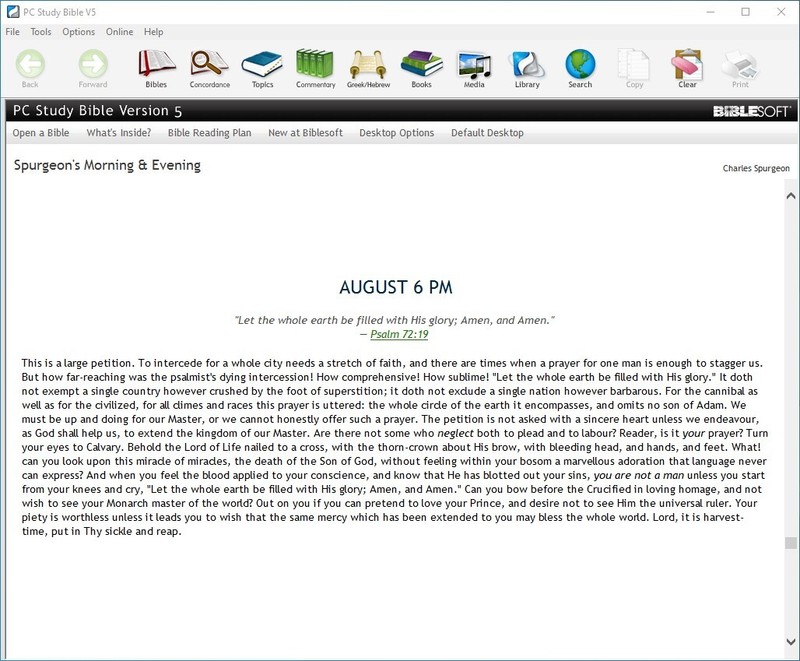 BIBLESOFT Study Bible Complete Reference Library 5 for Windows - few remaining gallery