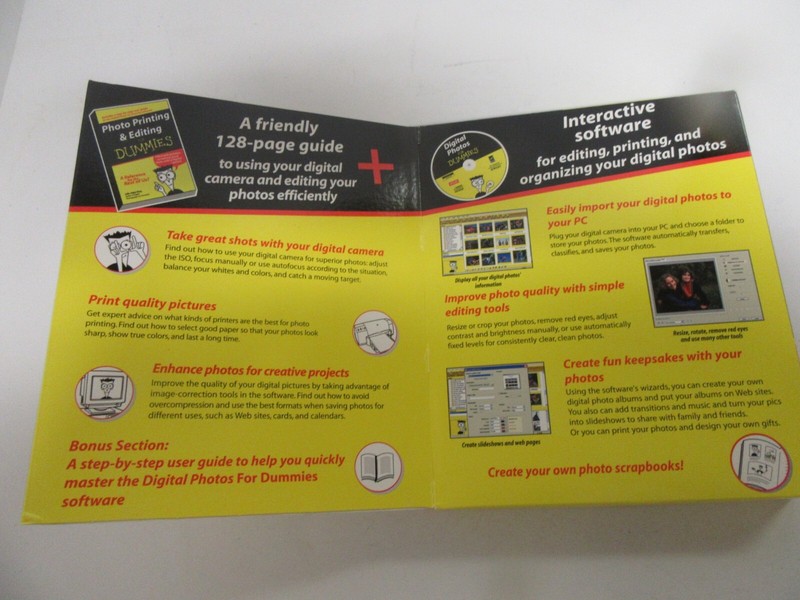 Resumes & Cover Letters for Dummies CD ROM 144 page reference guide new Big Box gallery