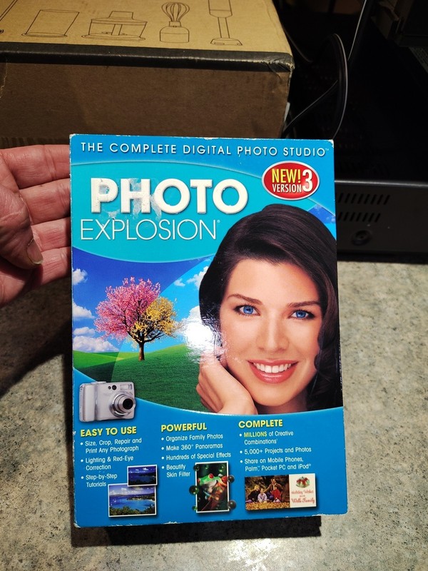 Novatel Photo Explosion Studio 3.0 Deluxe Software for Photo Editing