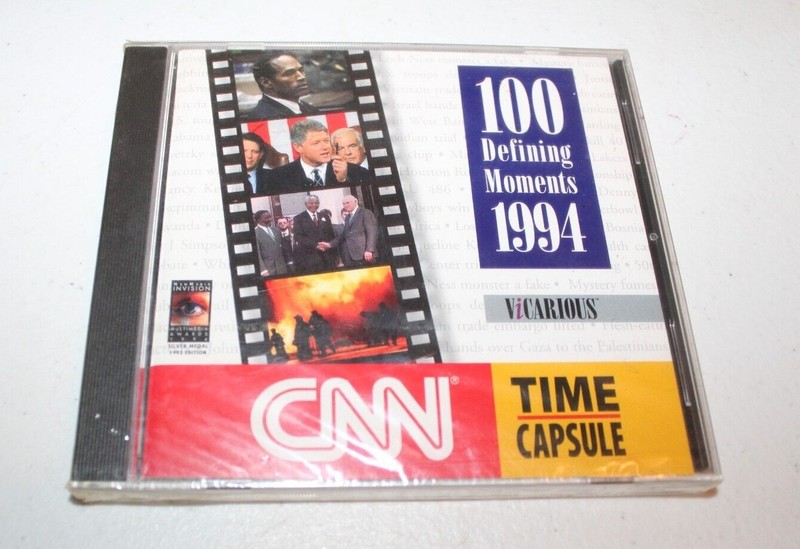 CNN Time Capsule: 100 Defining Moments of 1994 (Brand New, PC 1994) Vicarious