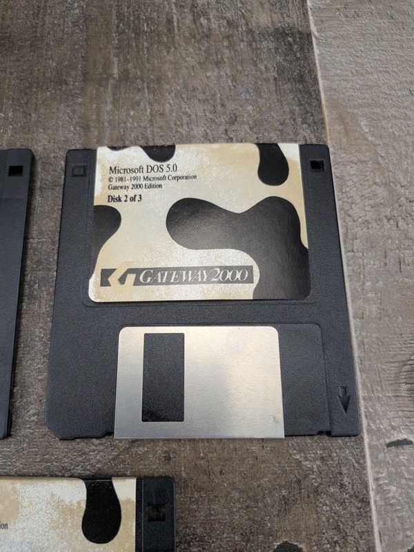 USED GATEWAY 2000 MS DOS 5.0 SOFTWARE gallery