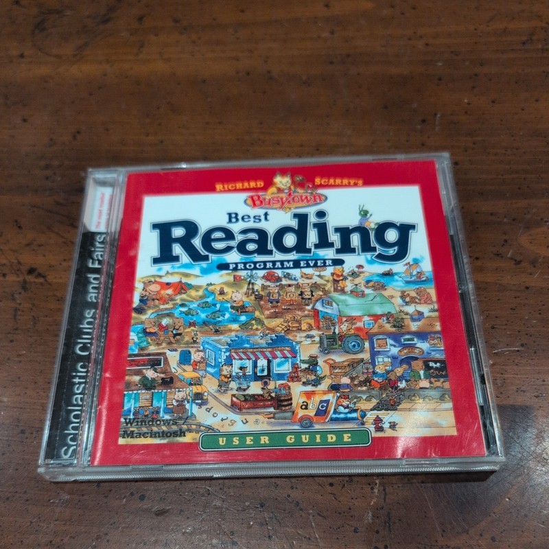 Richard Scarry Best Reading Program Ever CD Users Guide