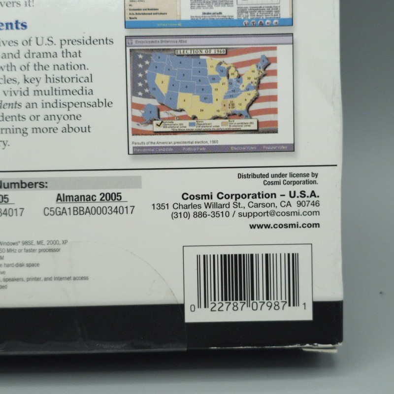 Encyclopaedia Britannica Reference Collection 2005 CD-ROM PC Mac New Sealed gallery