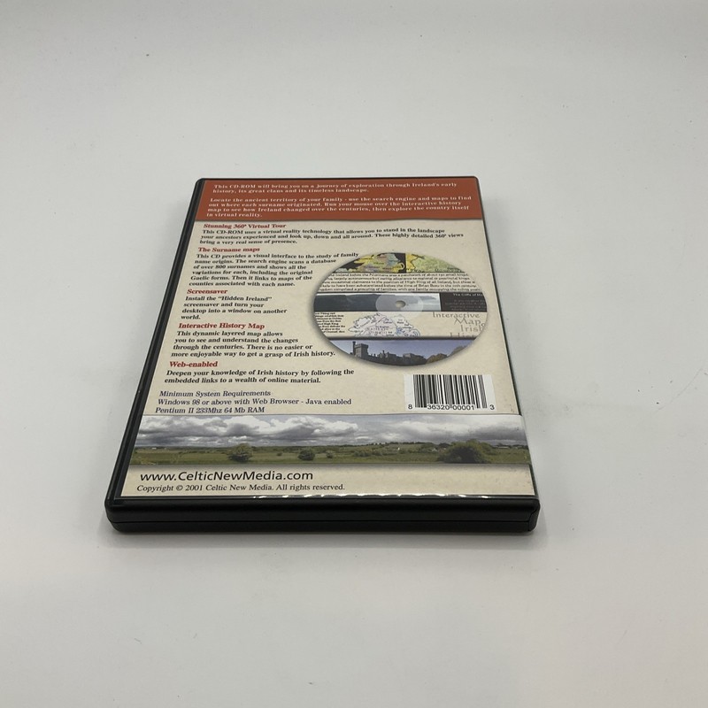 THE CLANS OF IRELAND: Where They Began PC CD-ROM Irish Heritage gallery