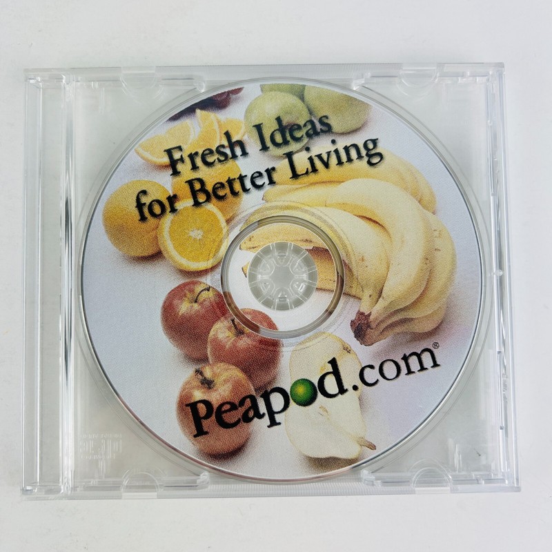 PeaPod dial-up Internet Access PC Software CD Vintage