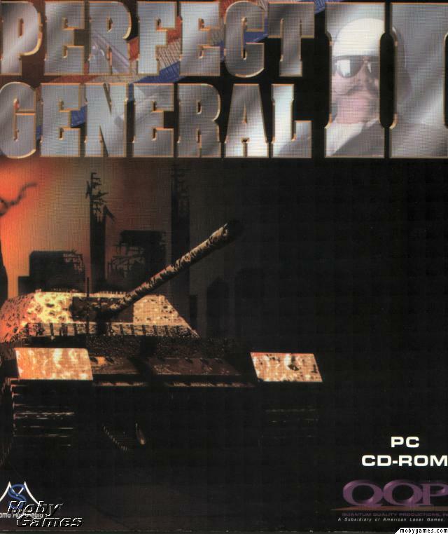 Perfect General II 2 PC CD control tank units world war scenario strategy game!