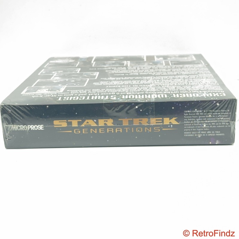 Microprose Star Trek Generations Windows 95 PC CD ROM Software Game 1997 Sealed gallery