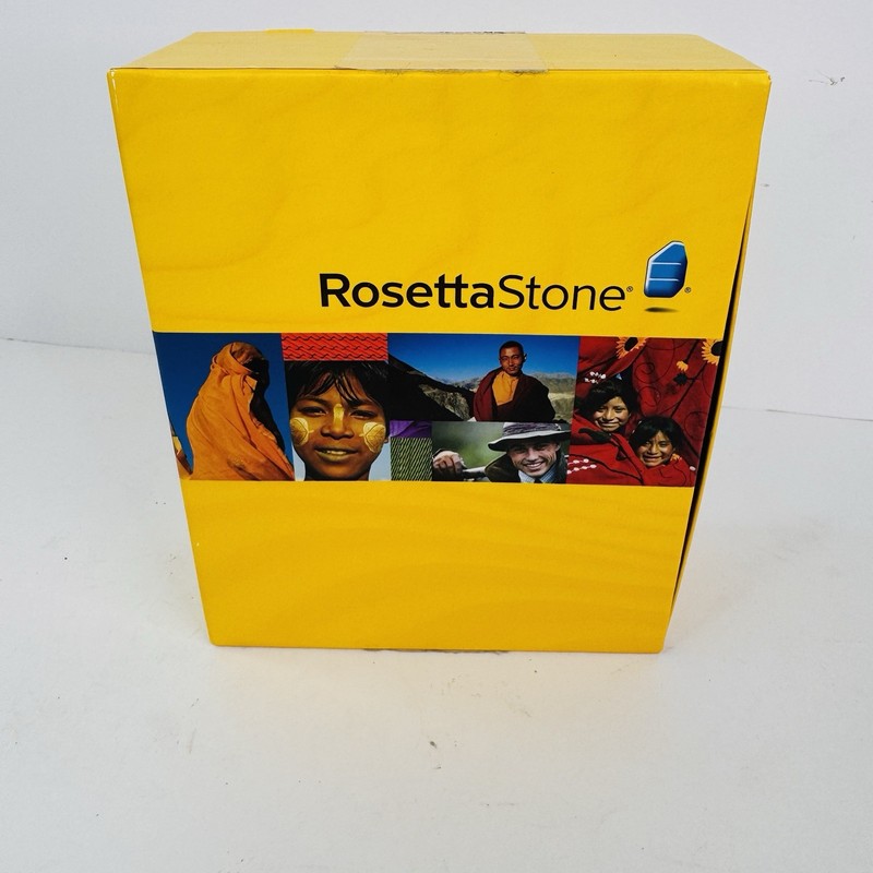 Rosetta Stone Spanish Espanol Level 1-5 Set CD ROM with HEADPHONES Homeschool