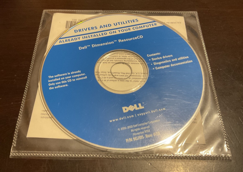 Dell Software CD-Rom Misc Lot of 9 CD’s BRAND NEW Factory Sealed gallery