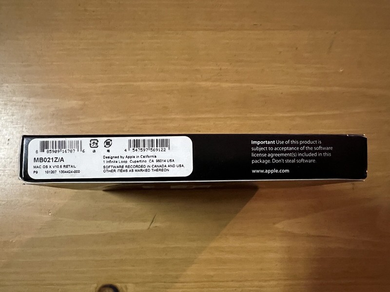 Apple Mac OS X v10.5 Leopard (Retail (License + Media)) (1 User/s) - Full... gallery