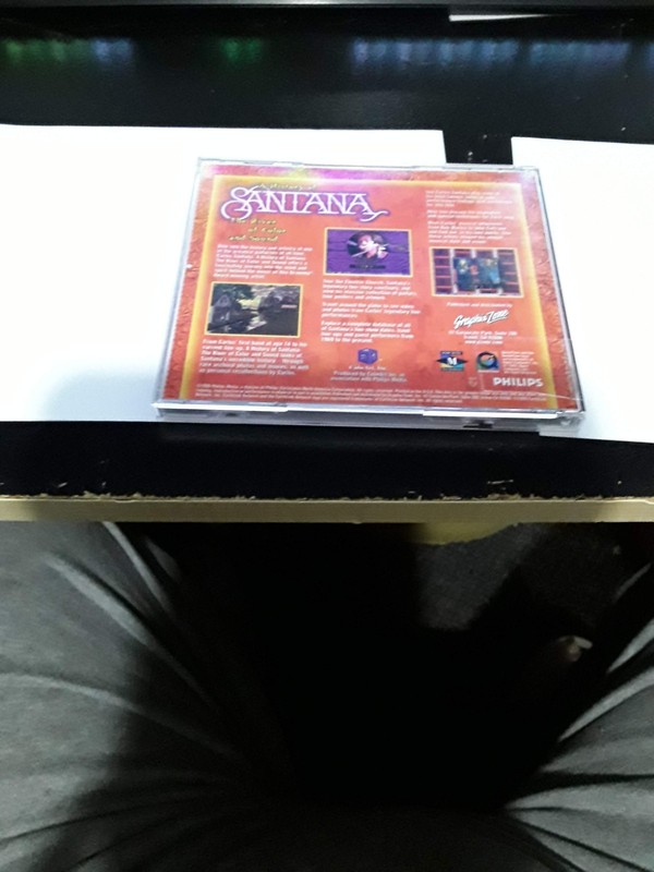Santana Graphix Zone Interactive Music CD-Rom Life and Music gallery