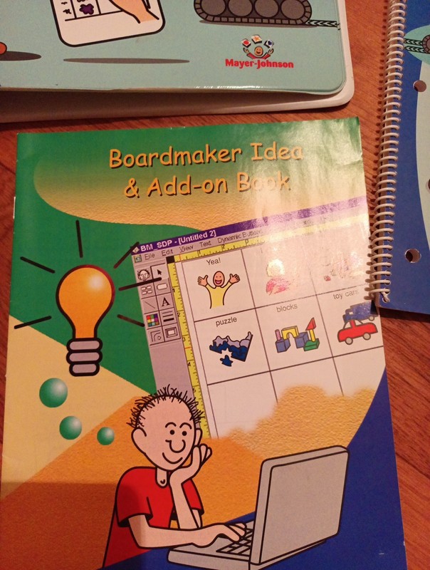 Boardmaker Windows Bundle Tutorial CD, Guides & Idea Books Binder (No Software) gallery