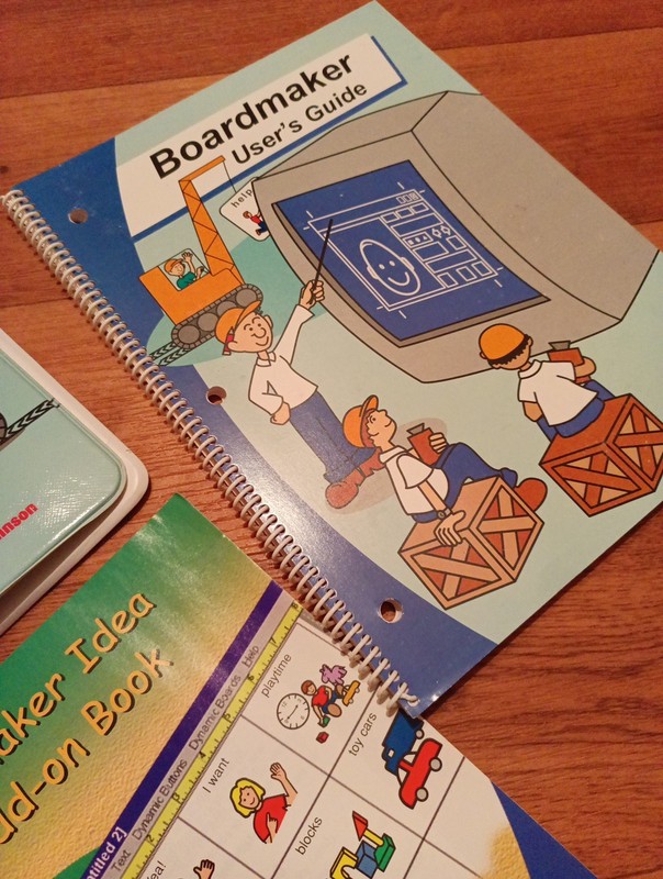 Boardmaker Windows Bundle Tutorial CD, Guides & Idea Books Binder (No Software) gallery