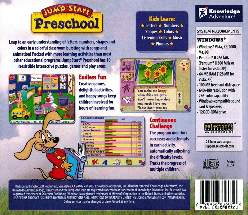 Kids Grade School Edutainment Software JumpStart Cluefinders Reader Rabbit &More gallery