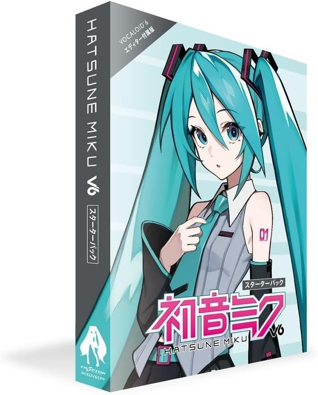 Hatsune Miku V6 Starter Pack Boxed VOCALOID6 Editor Cubase LE Japan DTM Software gallery