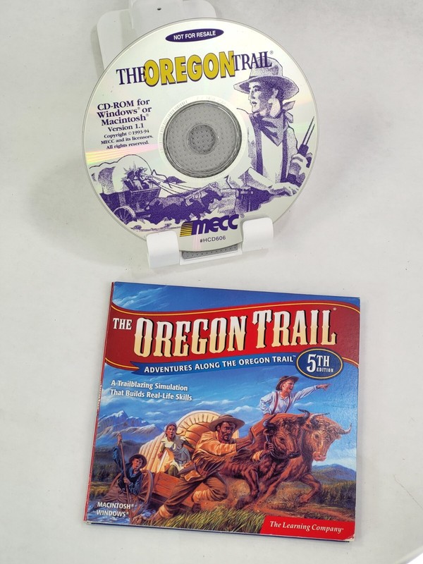 The Oregon Trail 5th Edition PC Windows 95/98/ME/2000/XP Mac 8.6-9.1