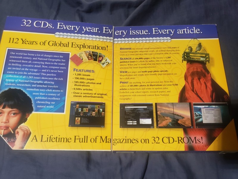 National Geographic 112 Years CD-ROM Collector's Edition Vintage, gallery
