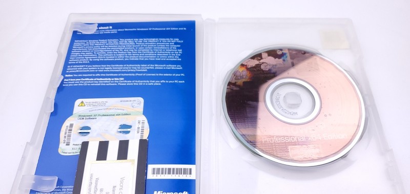 Microsoft Windows xp Professional x64 Edition OEM Software w/ Product Key Full gallery