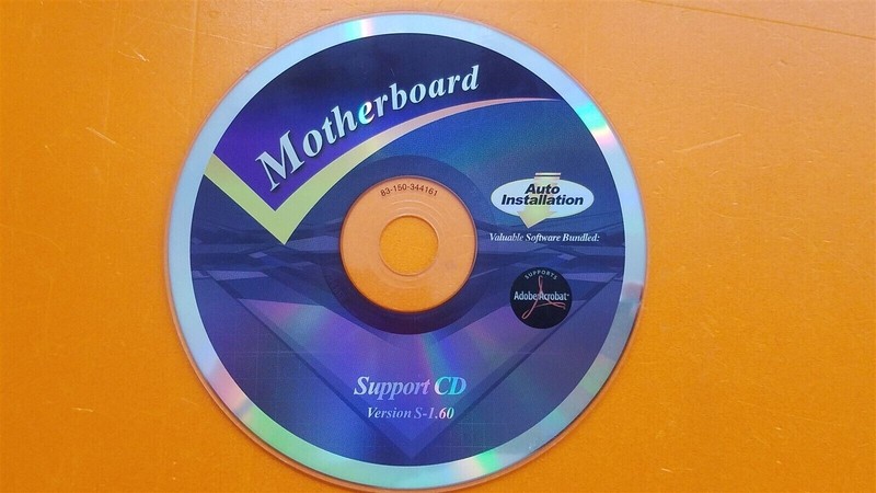 ⭐️⭐️⭐️⭐️⭐️ PC Software CD Disc Motherboard Support CD Version S-1.60