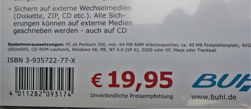 CD-ROM / Secuties / Smart Backup / Sicherheits Utilities / Buhl / 2002 gallery
