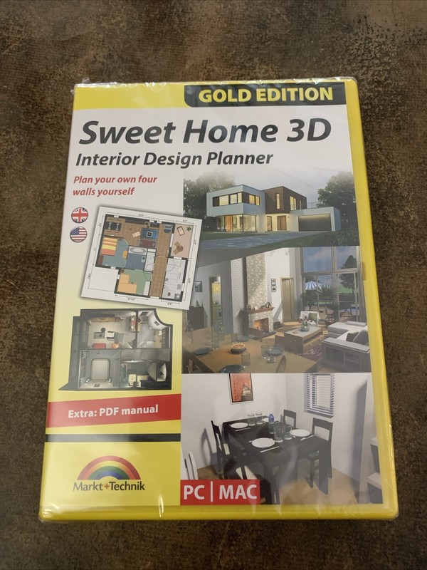 Sweet Home 3D Premium Edition – Interior Design Planner – Sealed New