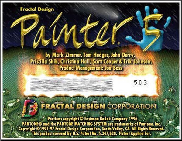 Painter 5.0.3 Bundle Version for Power Macintosh and Windows 95/NT**HTF** *RARE*