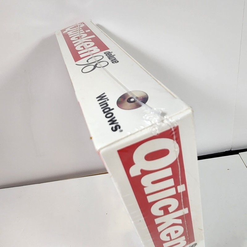 Quicken Deluxe 98 NEW! Windows Vintage 1998 Quicken Financial Solutions Sealed gallery