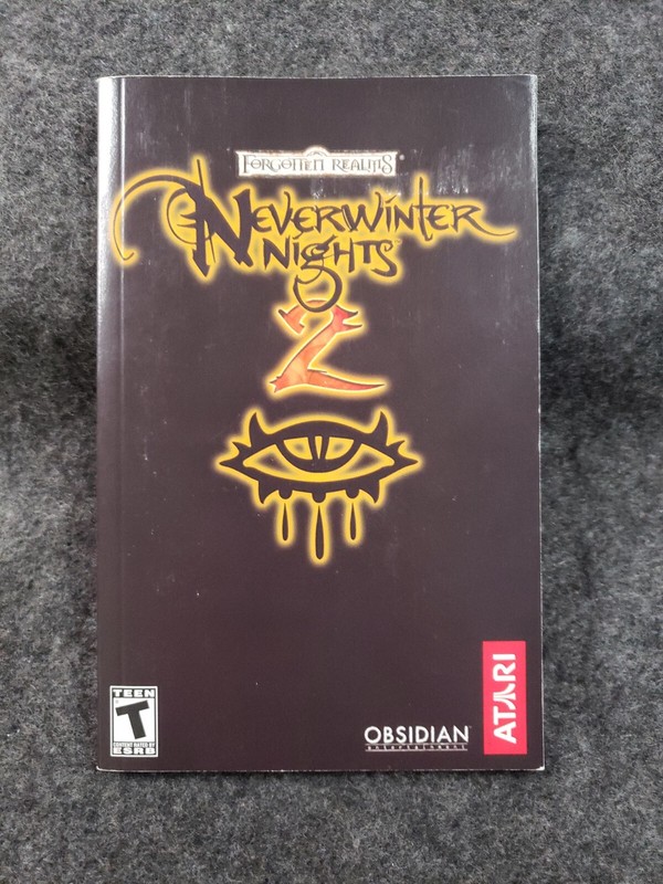 Forgotten Realms Neverwinter Nights 2 Game Manual ONLY- No Game 2006 (SB4) gallery