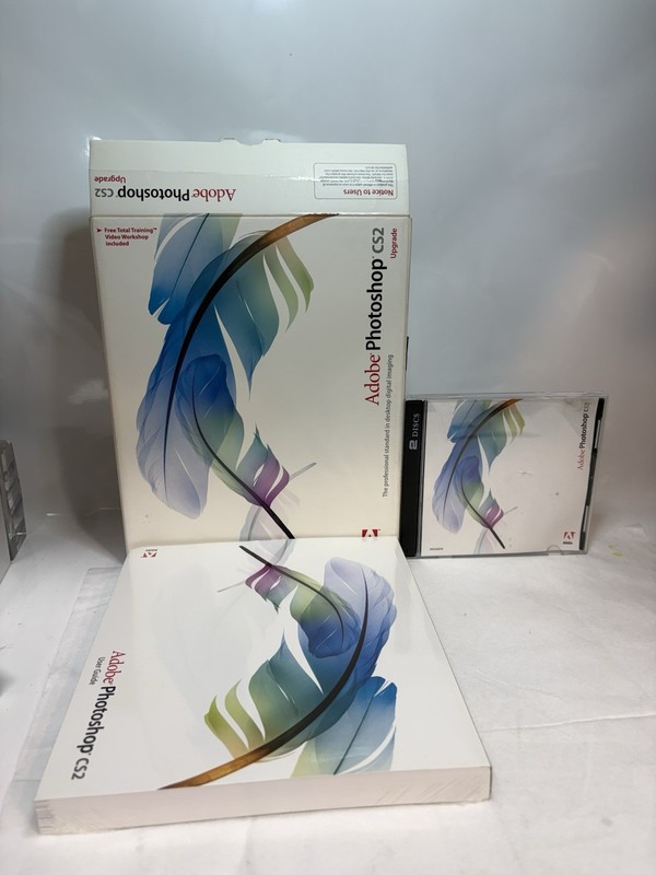 Adobe PhotoShop CS2 Upgrade Mac OS w/ Training Video & User Guide gallery