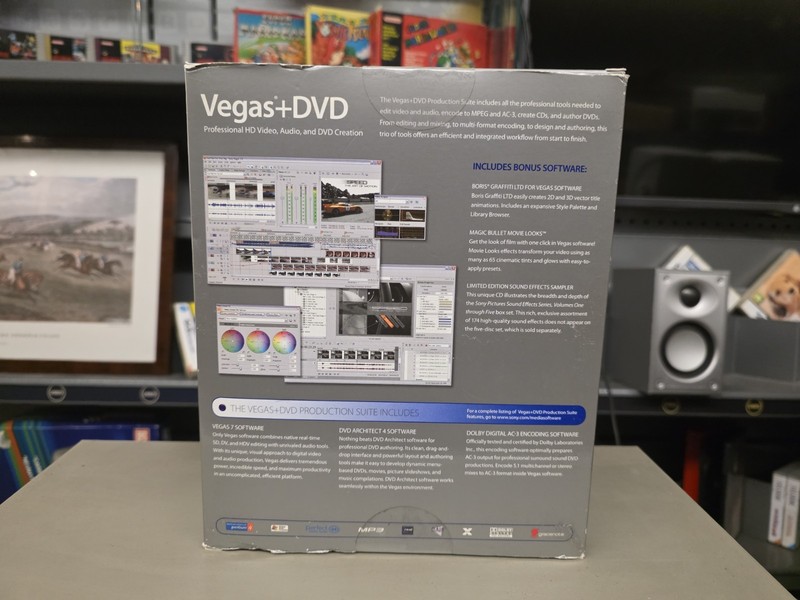 Sony Vegas + DVD 2006 Editing Software New NOS Sealed HDV XDCAM collector only gallery