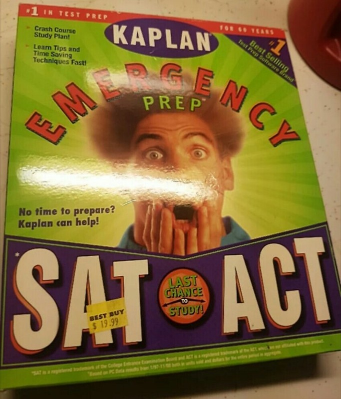 Kaplan Emergency Prep Vintage 1999 3 Discs Cd Rom