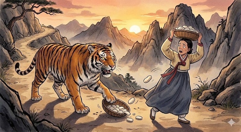 Learn Korean Folktale USB: Bilingual PDF (Eng & Kor) + English Video Story Hangu gallery