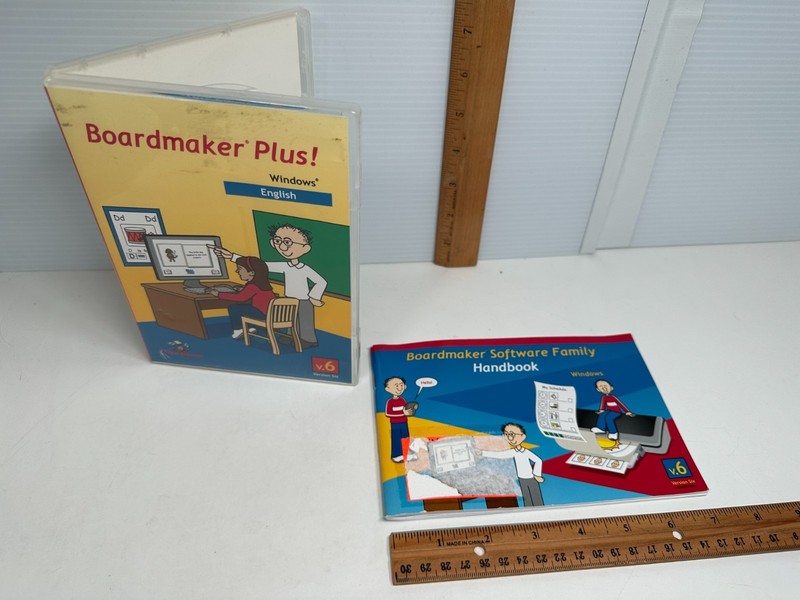 Boardmaker Plus English version 6 English 2 Disks and Manual