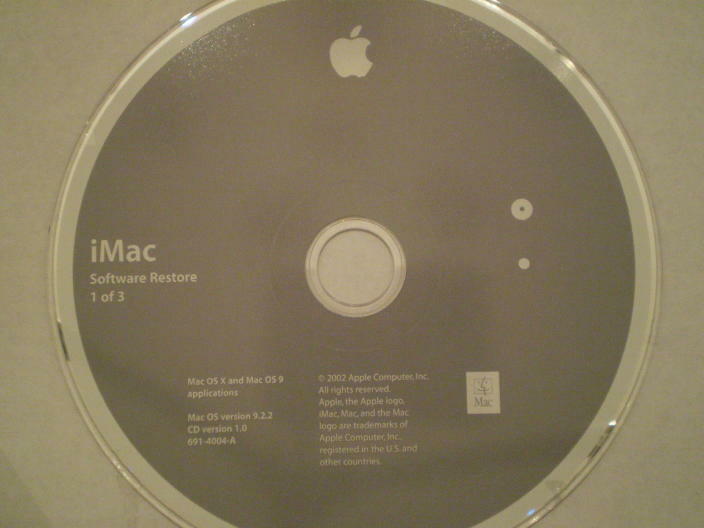 Apple Macintosh iMac (2002) Software Media Pack 603-1732 - 6 CD’s gallery