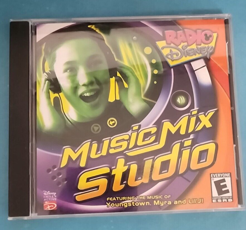 Radio Disney: Music Mix Studio PC CD kids create own music mixing jam program!