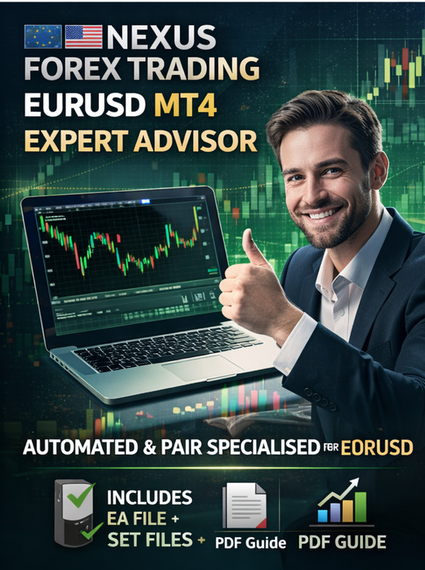 #1 ✅Nexus Automated EA for EURUSD | MT4 Trading Robot + Presets + Support