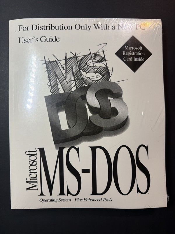 Microsoft MS-DOS 6.22 Operating System Plus Enhanced Tools 3.5 Floppy Discs