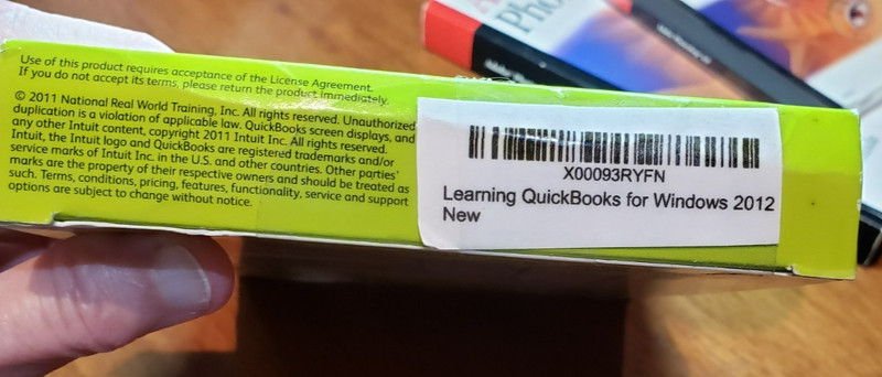 Intuit Learning QuickBooks for Windows 2012 Learning Training CD Software gallery