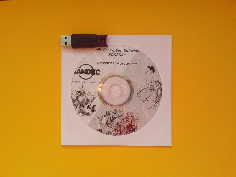RANDEC FOKSS4th PRO Software+Aladdin HASP USB HASP4 M1 Security Key dongle