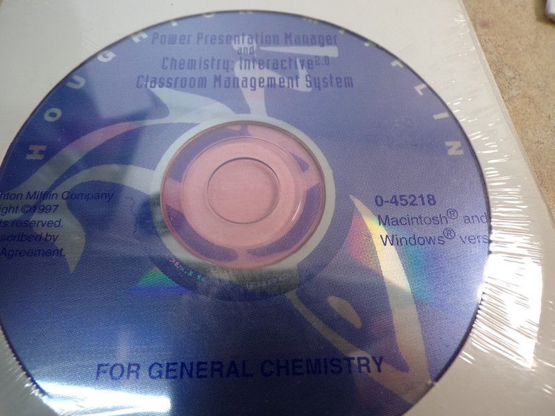 Vintage Chemistry Software ChemASAP ActivChemistry Mac Software gallery