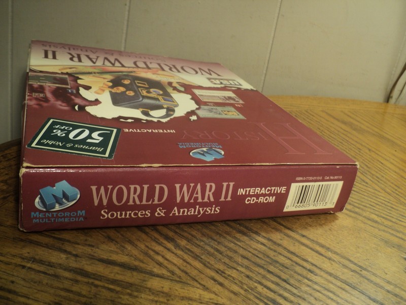 World War II Sources & Analysis History Interactive PC CD Photos Video Archives gallery