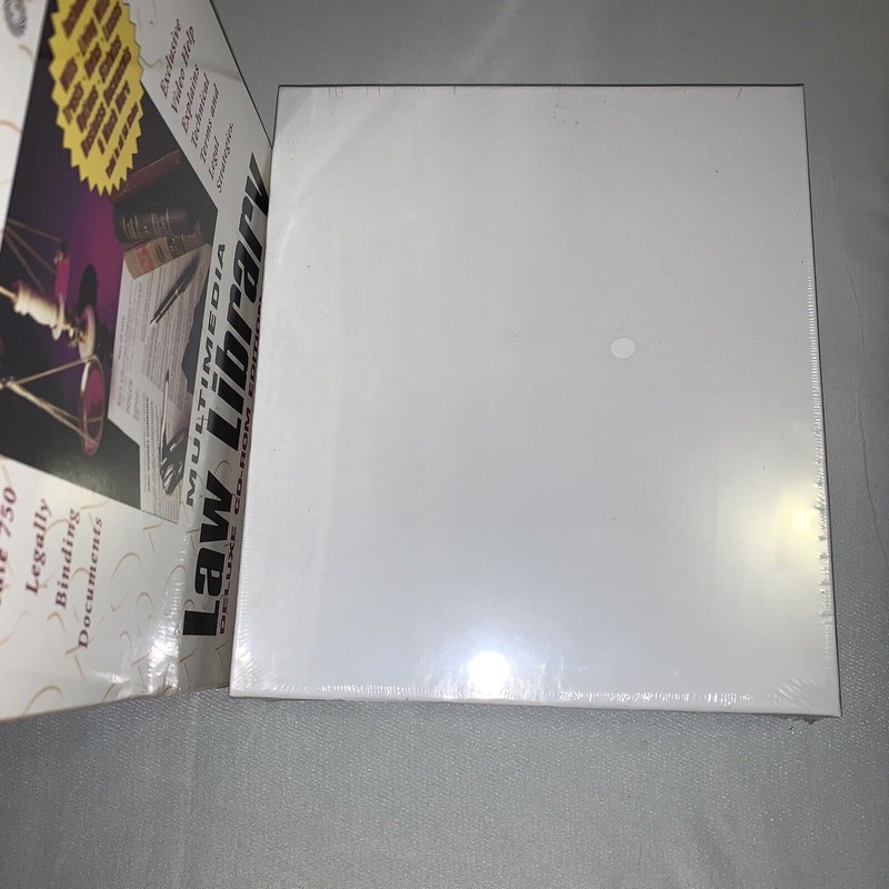 Multimedia Law Library Deluxe CD-ROM Edition 750 Legal Documents IBM Windows NEW gallery