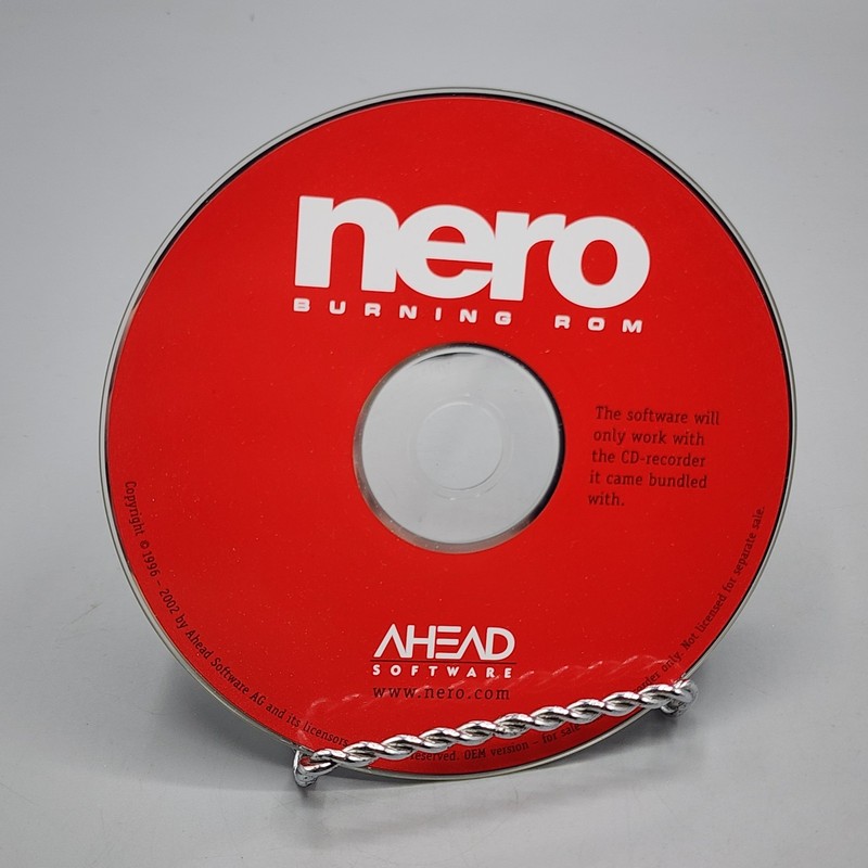 Nero Burning Rom Replacement CD Burning Software – Ahead Software – Disc Only