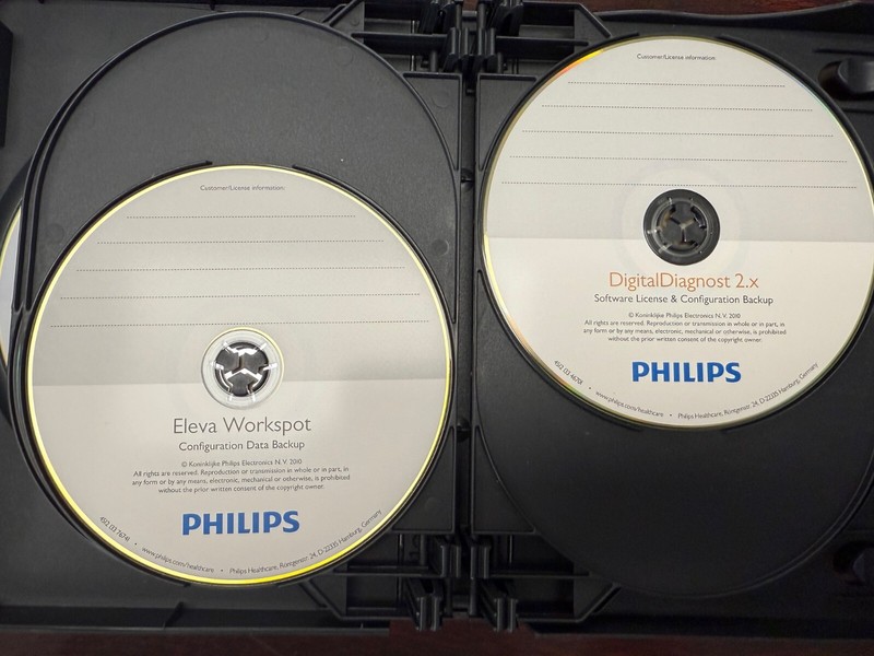 Philips DigitalDiagnost 2.1 Aplication, Operation, Recovery Software Complete gallery
