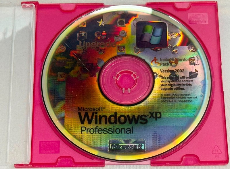 o’o’o . WINDOWS XP Professional . Includes Service Pack 2 . Version 2002
